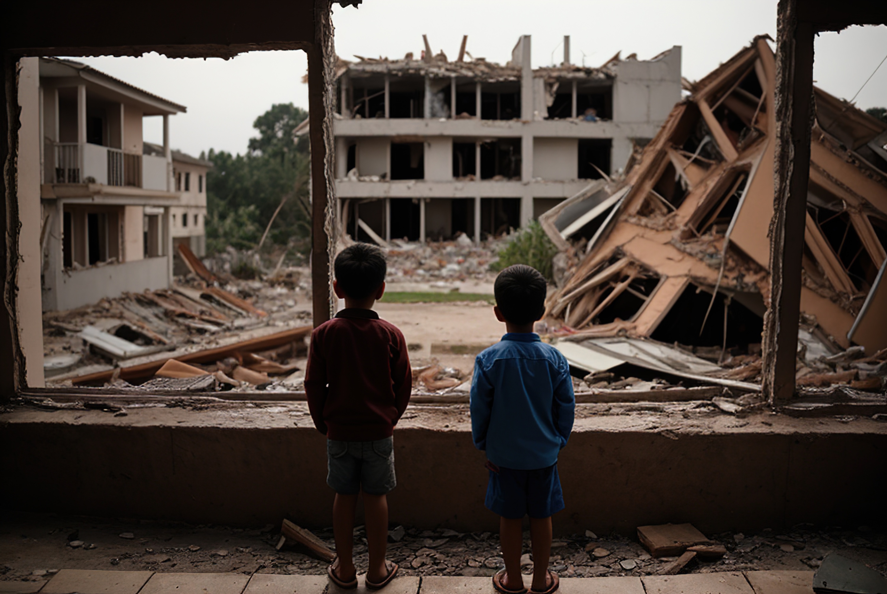Les catastrophes liées au changement climatique nuisent à l'environnement et la santé des populations touchées. © Ievgen Tytarenko, Adobe Stock